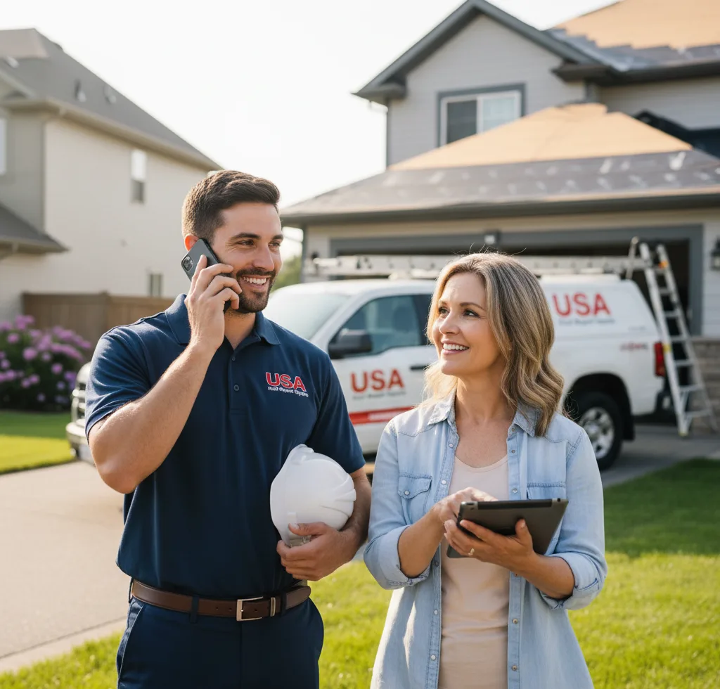 USA Roof Repair Experts customer support in Warren